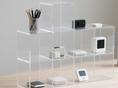 牢固耐候双在线:聚厉UV无影胶赋能PET展示架稳立商场