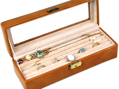 首饰盒粘接胶水案例，聚力透明固化速度快粘接好环氧树脂AB胶选择