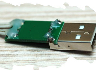 焊点?；V胶使用案例